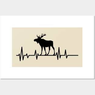 moose hertbeat ,moose lovers Posters and Art